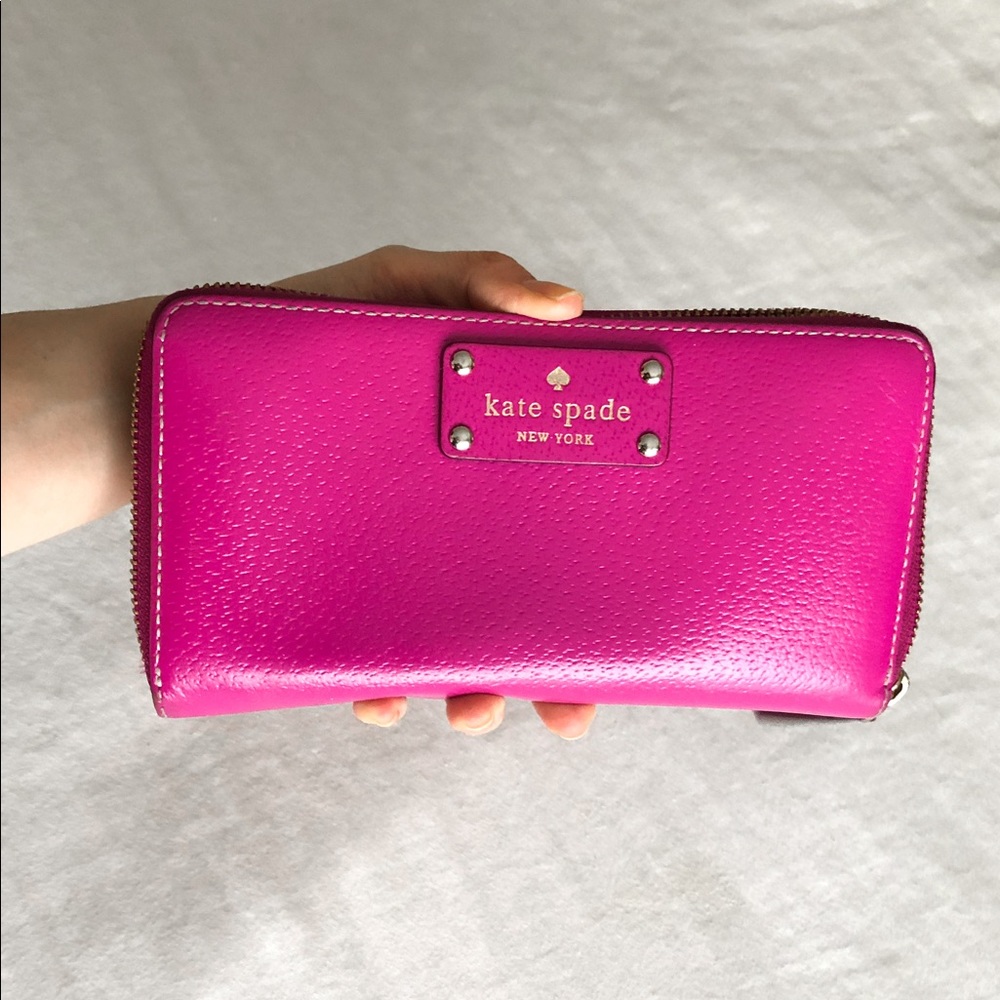 Hot Pink KATE SPADE Wallet - Like New